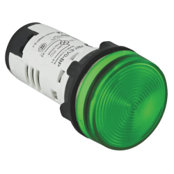 PILOTO LED VERDE 22MM...