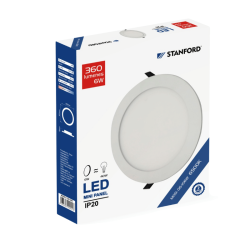 FOCO EMBUTIDO LED 24W 6500K...
