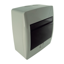 cotiza caja pvc con puerta fume 1 - 6 polos sobrepuesta